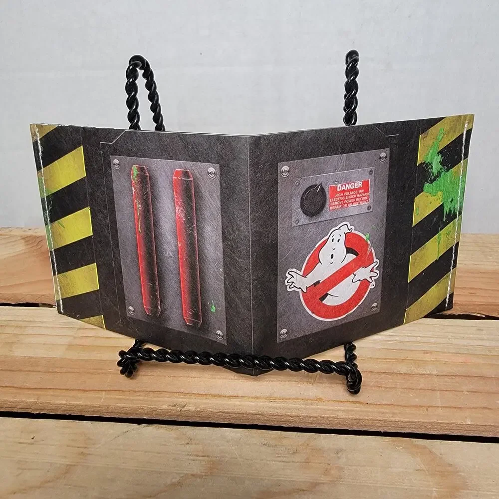 Set of 3 Animated Movie Collectible Pins and Ghostbusters Wallet - NEW